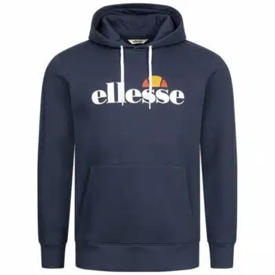 ellesse Monesiglio Hoody Herren Kapuzen Sweatshirt Blau