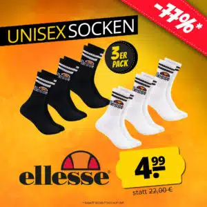 3er-Set ellesse Vulloni Unisex Socken