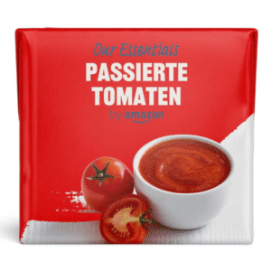 Günstiger geht nicht! 😀 by Amazon Passierte Tomaten, 500 g, ab 0,56€! 🚀 Deutlich billiger als beim Discounter! 🫨