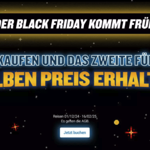Ryanair: Ein Ticket kaufen, das zweite zum halben Preis erhalten