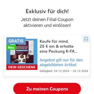 K-FAVOURITES Meeresfrüchte gratis ab 25€ MEW bei Kaufland