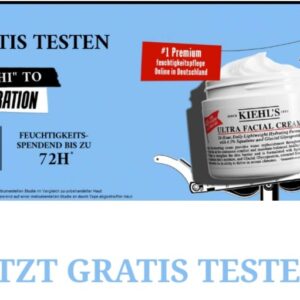 Kiehl‘s Feuchtigkeitscreme Ultra Facial gratis Probe 🤩