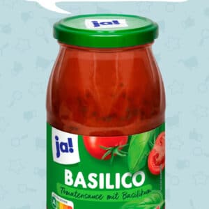 REWE Produkttest - ja! Pastasauce Basilico