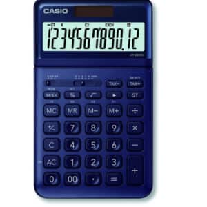 CASIO Taschenrechner JW-200SC, 12-stellig in marineblau für 9,99€ (statt 21,02€)