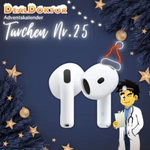 Thumbnail 🎁 DealDoktor Adventskalender - Türchen 25: Apple AirPods 4