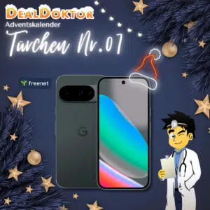 Thumbnail 🎁 DealDoktor Adventskalender - Türchen 7: Google Pixel 10 gewinnen