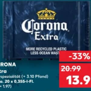 Kaufland: 20er Kiste Corona Bier für nur 13,99€