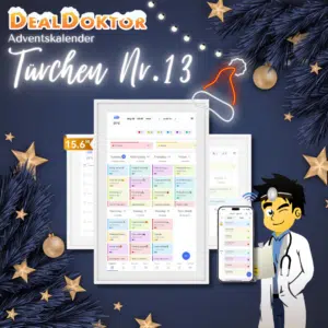 Thumbnail 🎁 DealDoktor Adventskalender - Türchen 13: 2x TABWEE P15 WIFI Digitalen Kalender