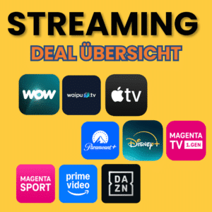 Die besten Streaming-Deals: Unterhaltung und Sport für jeden Geschmack 🎥⚽ mit allen aktuellen Bestpreisen