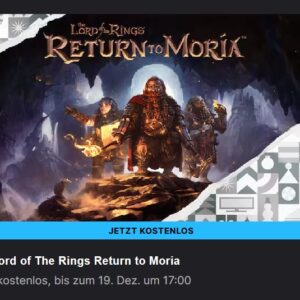 EPIC Games - KOSTENLOS - The Lord of the Rings: Return to Moria (PC)
