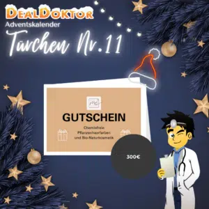 Thumbnail 🎁 DealDoktor Adventskalender - Türchen 11: 300€ Thats me organic® Geschenk Gutschein
