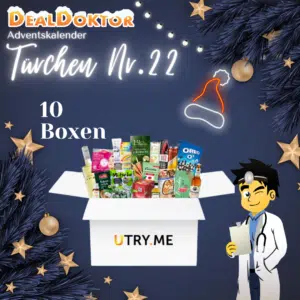 Thumbnail 🎁 DealDoktor Adventskalender - Türchen 22: 10x UTRY.ME Box