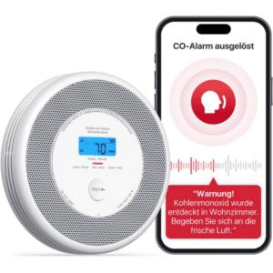 X-Sense XP0A-iR WLAN Rauch und CO Melder mit Sprachalarm und Standortansage für 34,69 €