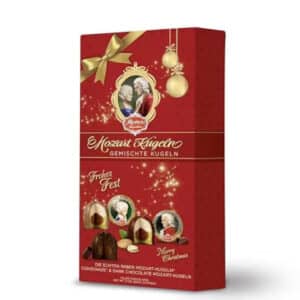 Reber Gemischte Kugeln 2 x 10er Packung in der Weihnachts-Edition für 14€ (statt 21,90€)