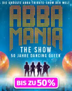 Bis zu 50% Rabatt: ABBAMANIA THE SHOW - Dancing Queen - Tour 2026