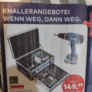 Makita Akku-Schlagbohrschrauber-Set G-Serie HP488D009