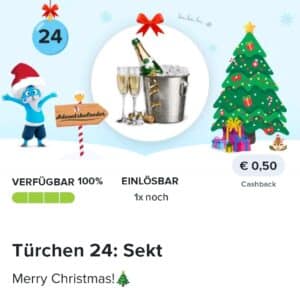 0,50€ Cashback auf Sekt bei Marktguru