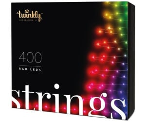 twinkly Lichternetz 400 LEDs bunt mit WLAN und Appsteuerung (TWS400STP-BEU)