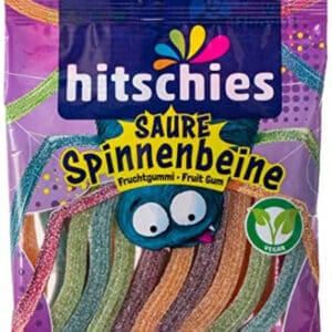 Hitschler Spinnenbeine 1 x 125g, Sauer Veganes Fruchtgummi für 0,89€ (statt 1,39€)