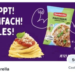 Mondarella Hartkäse-Alternative Pastasan 50% Cashback (marktguru)