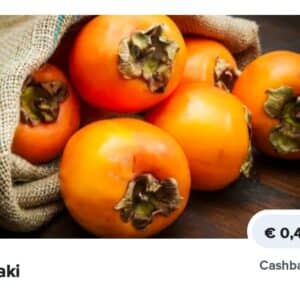 40 ct Cashback auf Kaki bei Marktguru