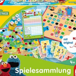 Schmidt Spiele 40646 Kinderspielesammlung im Sesamstraße Design für 5,94€(statt 7,89€)