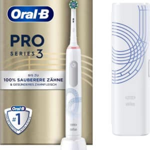 Oral-B Pro Series 3 elektrische Zahnbürste Olympische-Spiele-Edition in weiß für 35,90€(statt 48€)