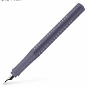 FABER-CASTELL 140828 - Füller Grip 2010, Federstärke M in grau für 5,50€(statt 9,39€)