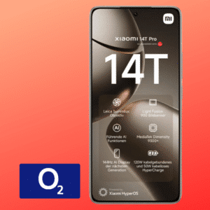 Eff. GRATIS: Xiaomi 14T Pro (512GB) für 1€ + 35GB LTE Allnet für 19,99€/Monat + 50€ Wechselbonus (o2 Basic 30)