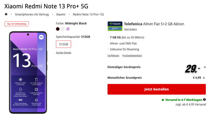 Xiaomi Redmi Note 13 Pro+ 5G