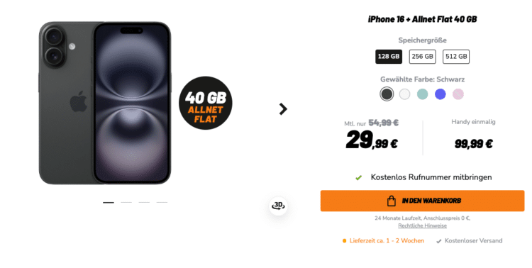 Apple iPhone 16