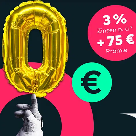 Thumbnail comdirect: 75€ Prämie fürs kostenlose Girokonto + 3% Zinsen p.a. auf dem Tagesgeldkonto