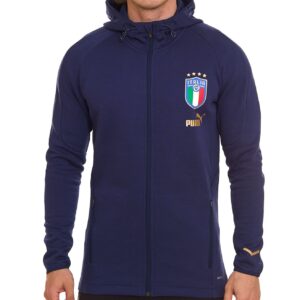 👔 PUMA FIGC Coach Sweat-Jacke mit verstellbarem Kapuzenkragen