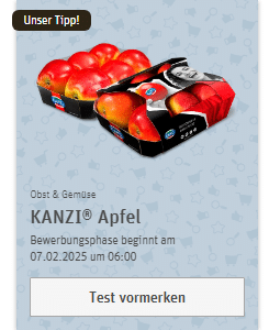 REWE Produkttest - Kanzi Apfel