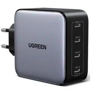 UGREEN Nexode 🔋 100W USB-C Ladegerät mit 4X USB-C Ports GaN Netzteil Mehrfach PD Charger für 31,18€ (statt 53€)