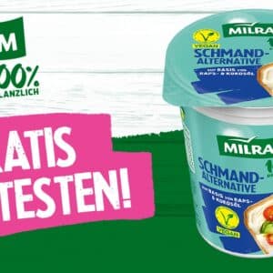 MILRAM veganer Schmand gratis testen (scondoo/Couponplatz)