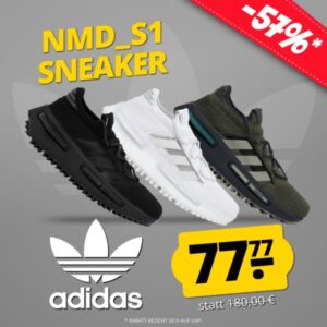 🏃 adidas Originals NMD_S1 Sneaker ab 45,88€ (statt 92€)