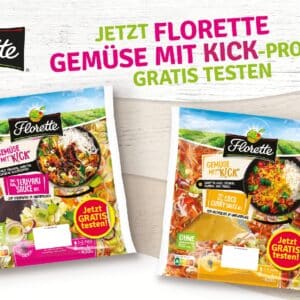 Florette Gemüse mit Kick gratis testen
