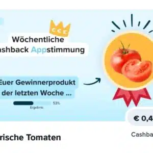 40 ct Cashback auf Tomaten
