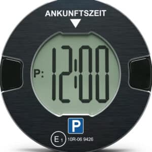 OOONO P-DISC NO1 - Elektronische Parkscheibe mit Zulassung in schwarz für 16,99€(statt 20,99€)