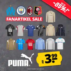 ⚽️ Puma Fanartikel Sale: Jede Menge neue Deals - mit BVB, AC Mailand, DHB und mehr! 🤩