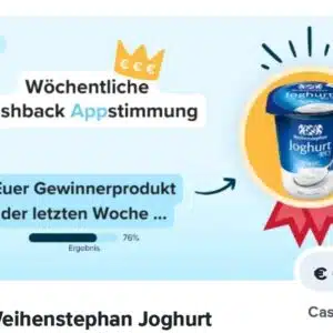 40 ct Cashback auf Weihenstephan Joghurt ( Becher ) Marktguru