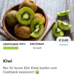 0,40€ auf Kiwi 🥝 bei Marktguru