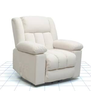 Flexispot Relaxsessel mit Becherhalter, Massagefunktion, Sitzheizung, Liege- und Aufstützfunktion in weiß für 499,99€(statt 699,99€)