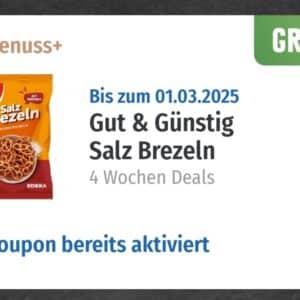 G&amp;G Salzbrezeln gratis bei Edeka NBay LOKAL