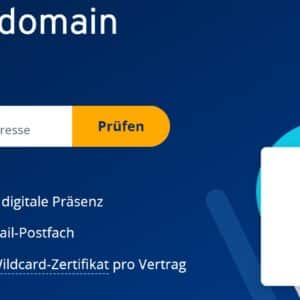 💥Bei IONOS  jetzt eine .de-Domain inkl. E-Mail für 12 Monate gratis✨