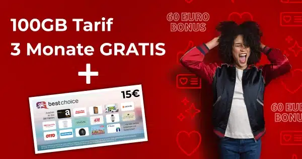 Vodafone CallYa 100GB (Prepaid ohne Laufzeit)