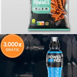 Aldi Süd Testerclub: Süßkartoffelpommes und Powerade Mountain Blast ab 01.03.2025 - Bewerbung nötig