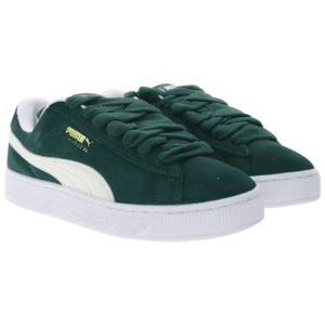 PUMA Palermo Suede XL Damen Echtleder-Schuhe in Grün / Weiß 💚🤍