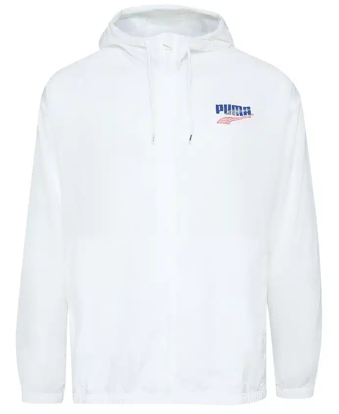 Weiße Puma Herrenjacke
